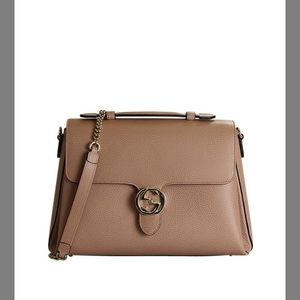 Gucci Interlocking G Top Handle Shoulder Bag